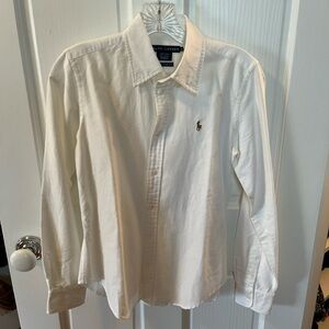 Ralph Lauren White Button Down